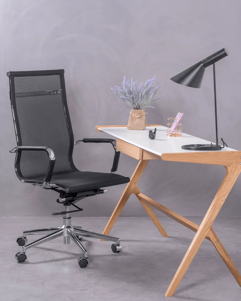 Chaise de bureau à dossier haut en maille respirante | Nest Dream