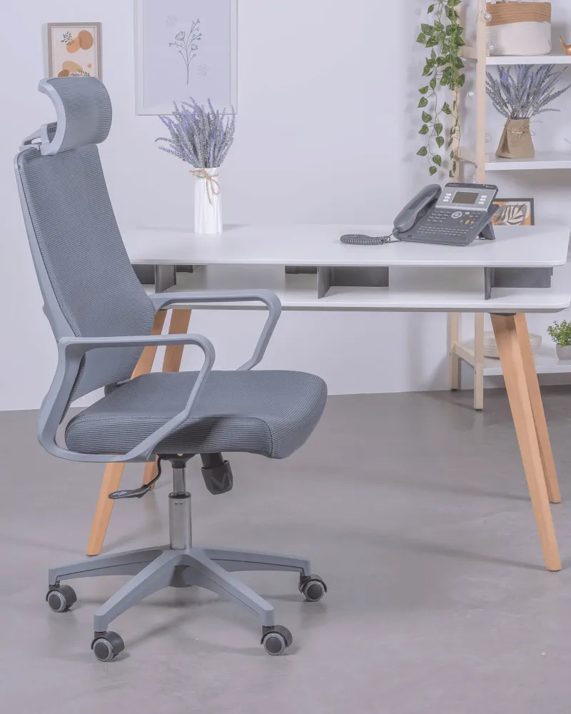 Chaise de bureau ergonomique avec appui-tête respirante | Nest Dream