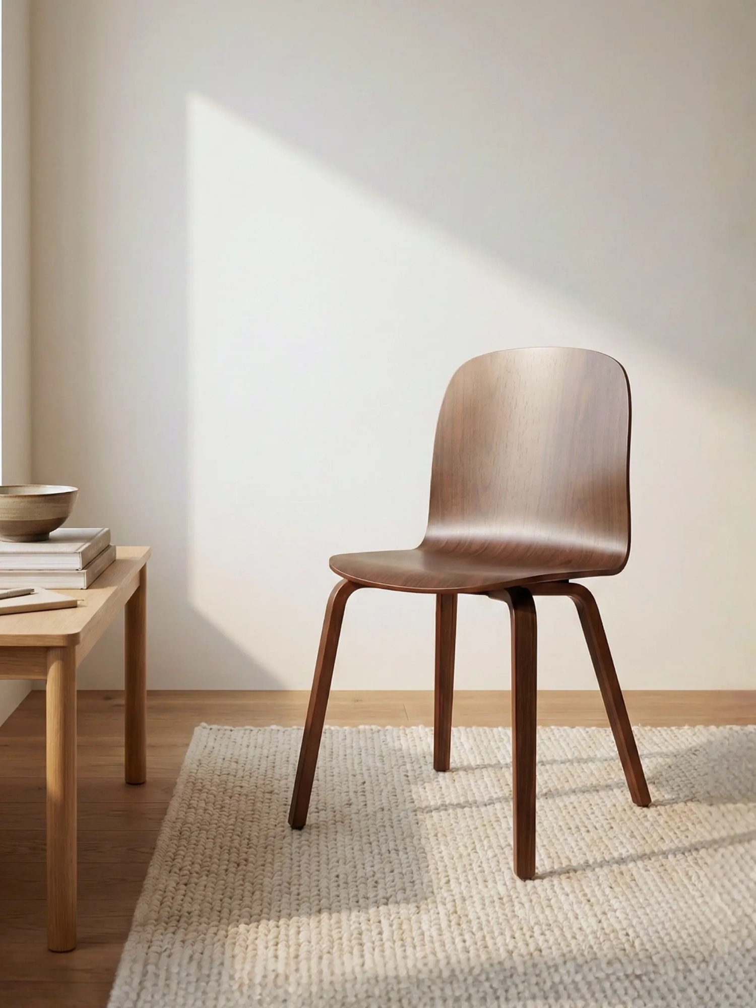 Nordic designstol i valnøddetræ - Hut NEST DREAM - 1