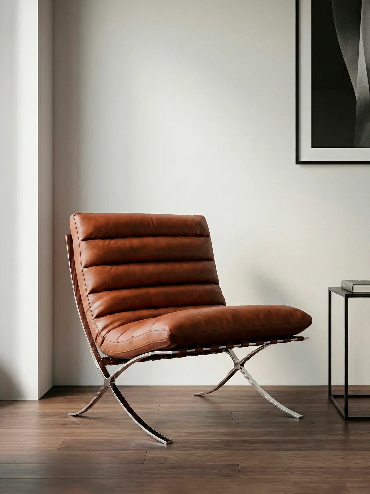 Cadeirão de design em aço inoxidável e pele sintética - Torino NEST DREAM - 25