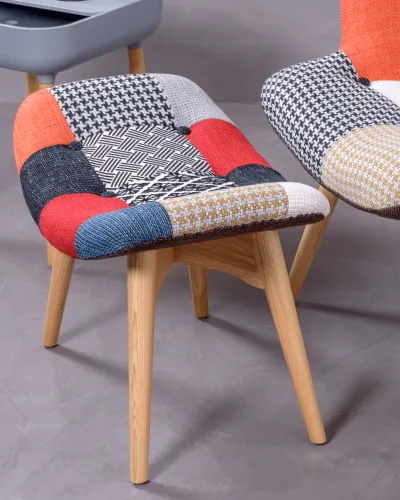 Sillón Featherson con reposapiés | Mueble vintage | Envío gratis