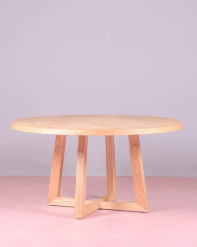 Table à manger Soho 150 cm en frêne naturel | Livraison gratuite et garantie de 5 ans