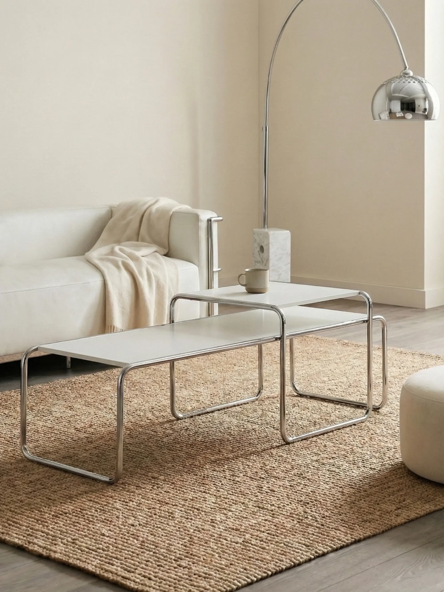 Modern design dohányzó- és asztalka szett - Torino NEST DREAM - 15