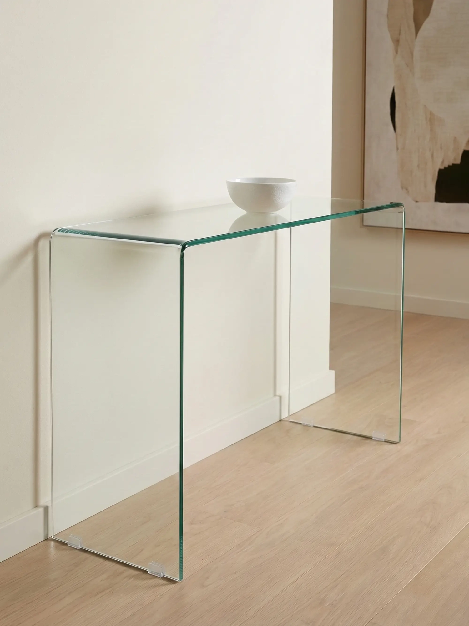 Konsolentisch aus gehärtetem Glas - Ice NEST DREAM - 1