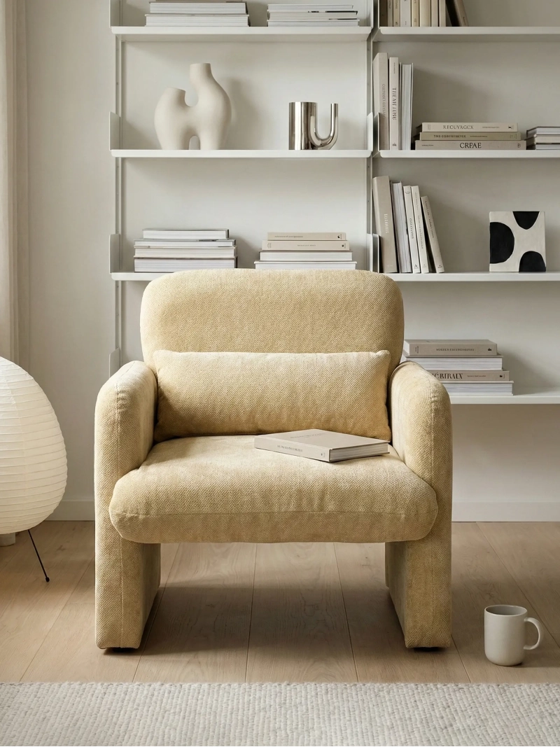 Fotoliu tapițat cu design minimalist - Bristol NEST DREAM - 1