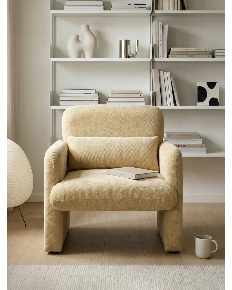 Minimalistinen design-verhoiltu nojatuoli - Bristol NEST DREAM - 1