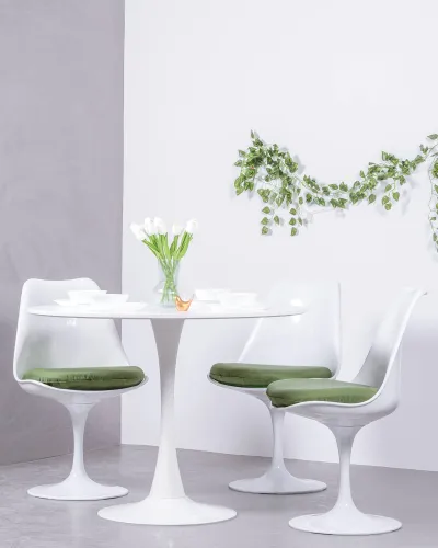 Design Tulip Strato table in 100cm | Free Shipping | Nest Dream