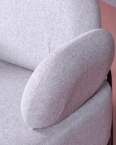 Minimalistyczna sofa 1-osobowa z podłokietnikami | Kolekcja Clair - Nest Dream