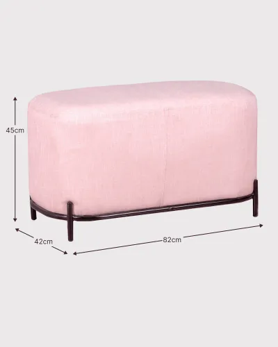 Clair Loveseat Footstool | Fast Shipping | Nest Dream