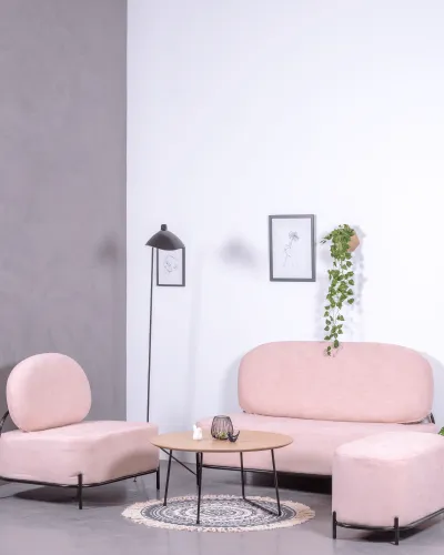 1 seater sofa with minimalist design | Clair Collection | Nest Dream