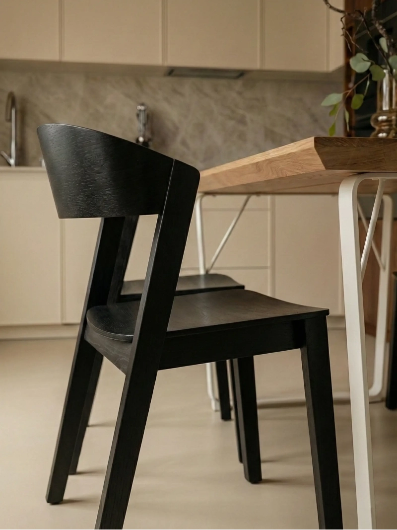 Nordic scaun din lemn de stejar natural - Soho NEST DREAM - 17