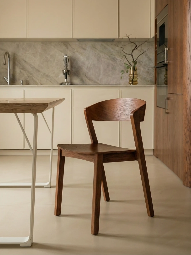 Nordic chaise en bois de chêne naturel - Soho NEST DREAM - 25
