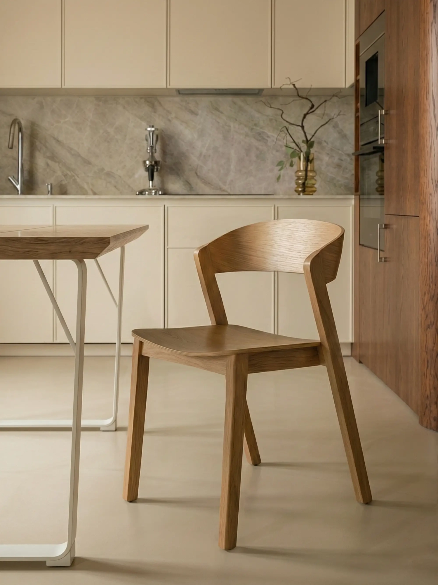 Nordic cadeira em madeira de carvalho natural - Soho NEST DREAM - 1