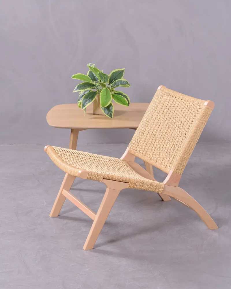 Fauteuil scandinave en bois de hêtre | Livraison et retour gratuits