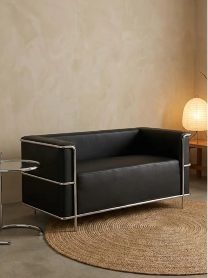 canapea cu 2 locuri din piele italiană și design avangardist - Torino NEST DREAM - 1