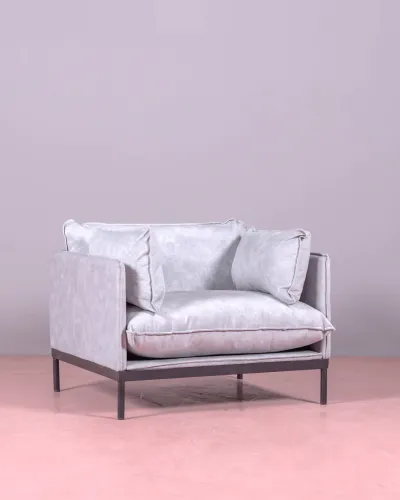 Skyline-Sofa mit Polyesterbezug | Zeitgenössischer Stil | Kostenloser Versand