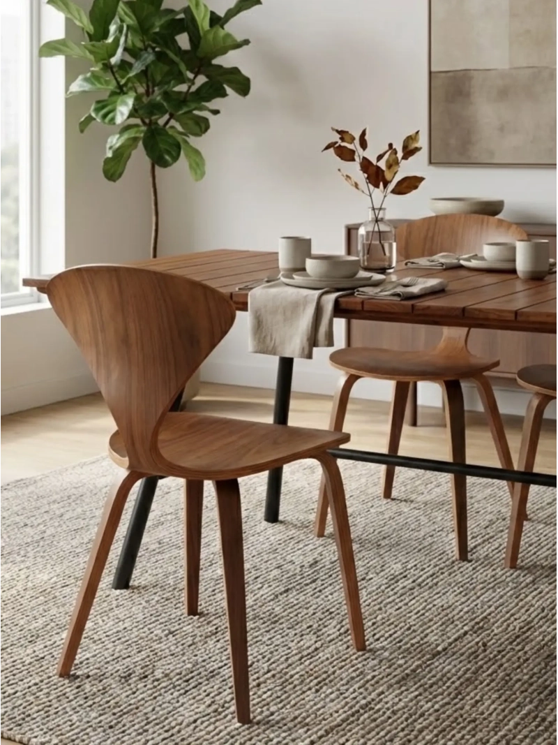 Mesa de madeira de teca maciça industrial de alta qualidade (180x90cm) - Fare NEST DREAM - 1