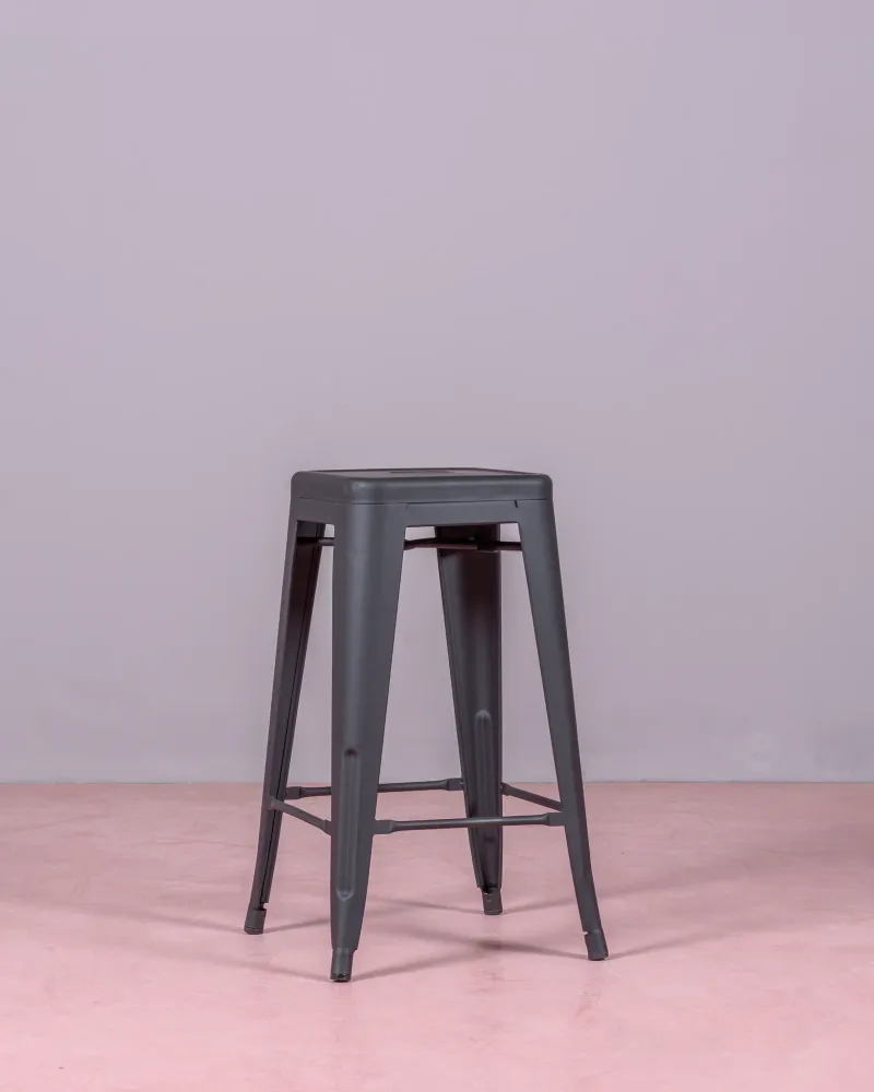 Stackable metal steel stool (68cm) | Nest Dream Furniture Store