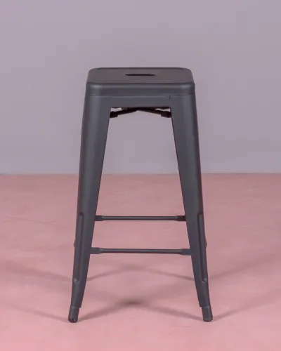 Stackable metal steel stool (68cm) | Nest Dream Furniture Store