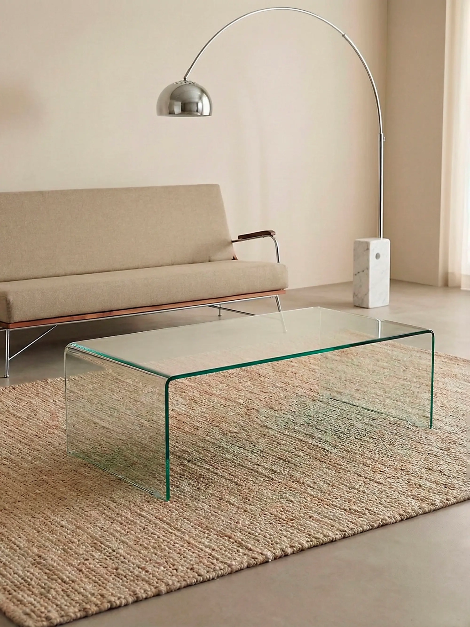 Tempered glass coffee table - Ice NEST DREAM - 2