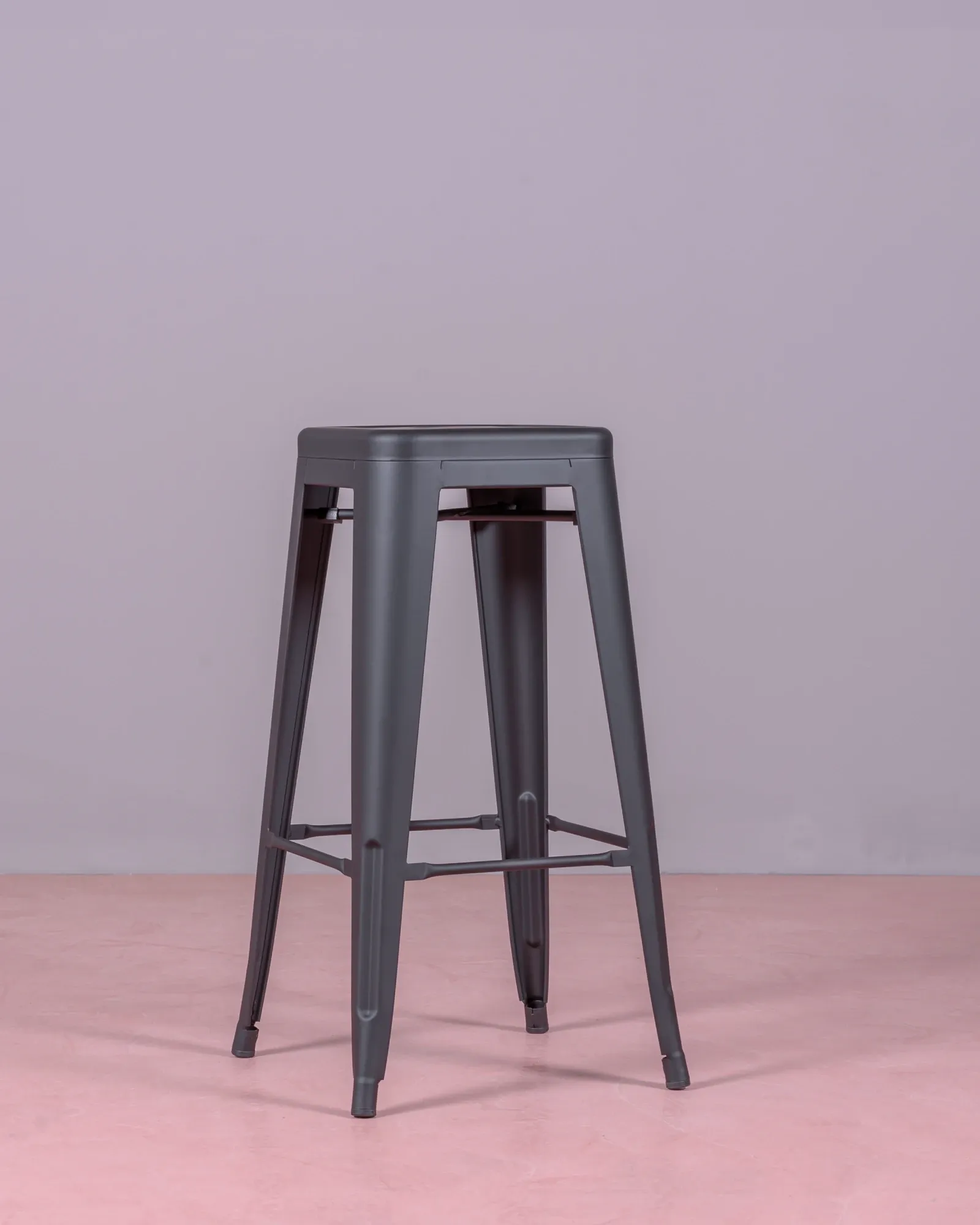 Metal stool in lacquered steel (76cm) | Nest Dream Furniture Store