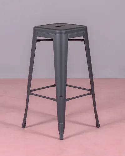 Metal stool in lacquered steel (76cm) | Nest Dream Furniture Store