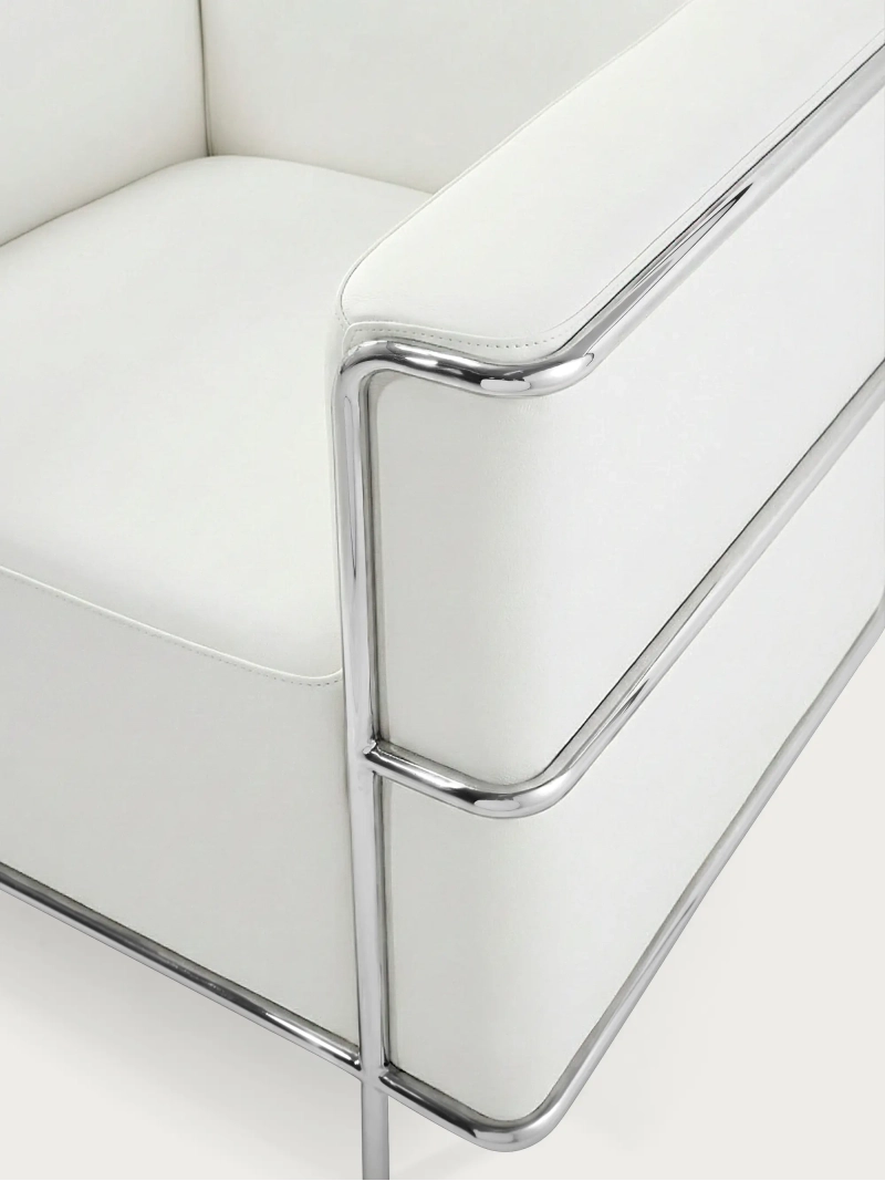 Fotoliu cu design cubic din piele italiană - Torino NEST DREAM - 24