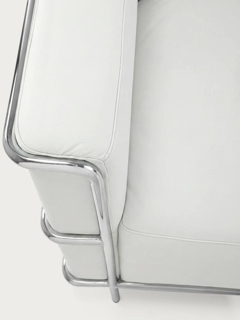 Cubic design armchair in Italian leather - Torino NEST DREAM - 23