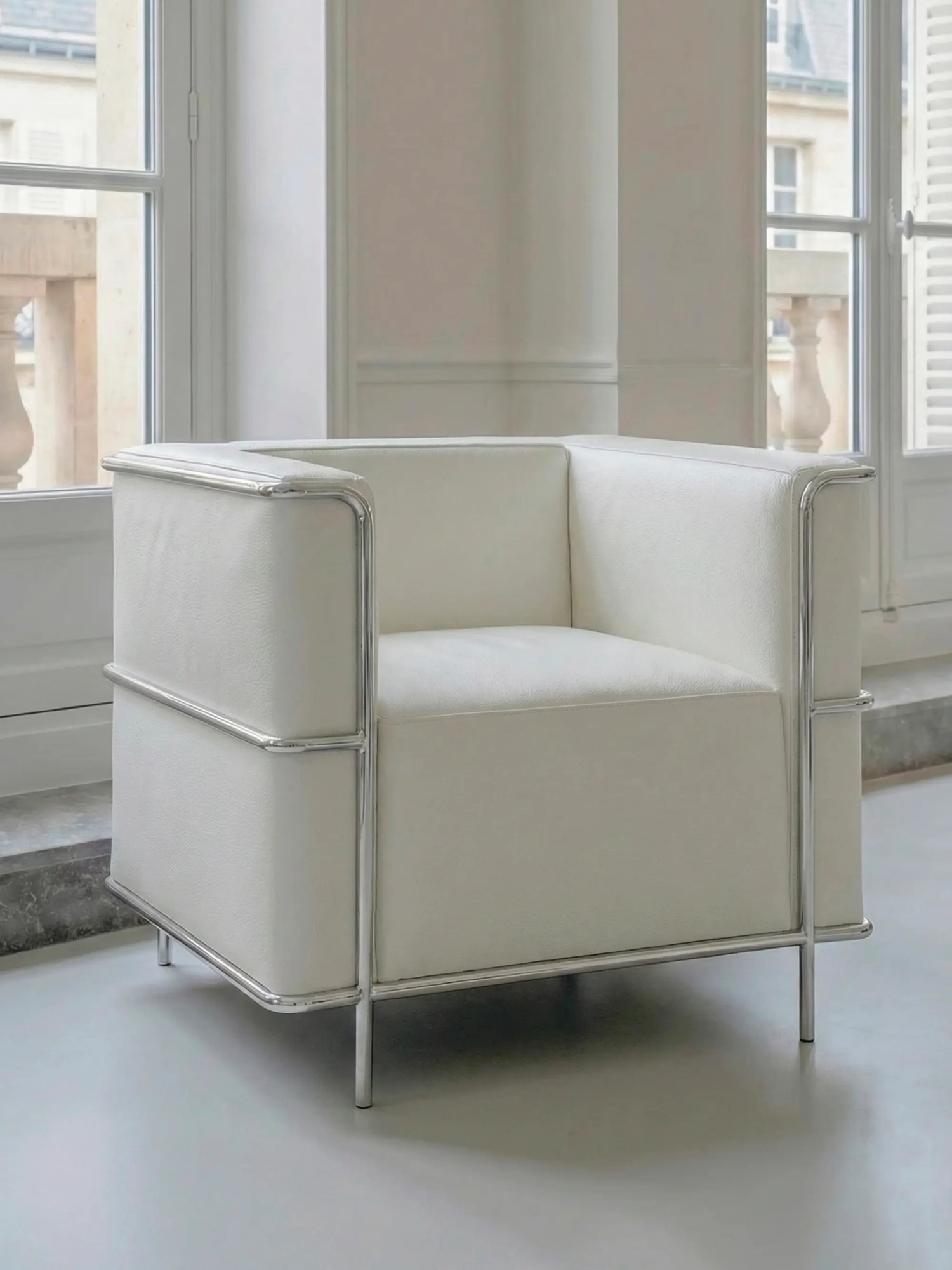 Sillón de diseño cúbico en piel italiana - Torino NEST DREAM - 14