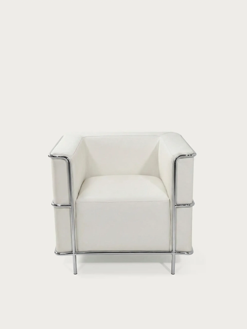 Fotoliu cu design cubic din piele italiană - Torino NEST DREAM - 15