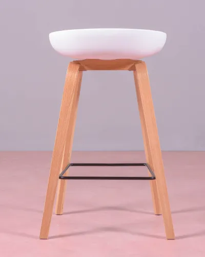 Nordic design Daxer stool with beech legs | Nest Dream