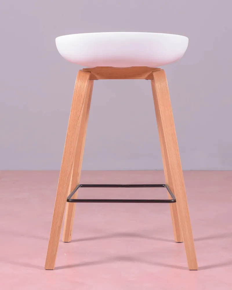 Tabouret Daxer au design nordique avec pieds en hêtre | Nest Dream