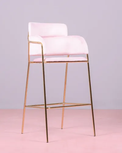 Tabouret design Cruiser recouvert de velours | Nest Dream