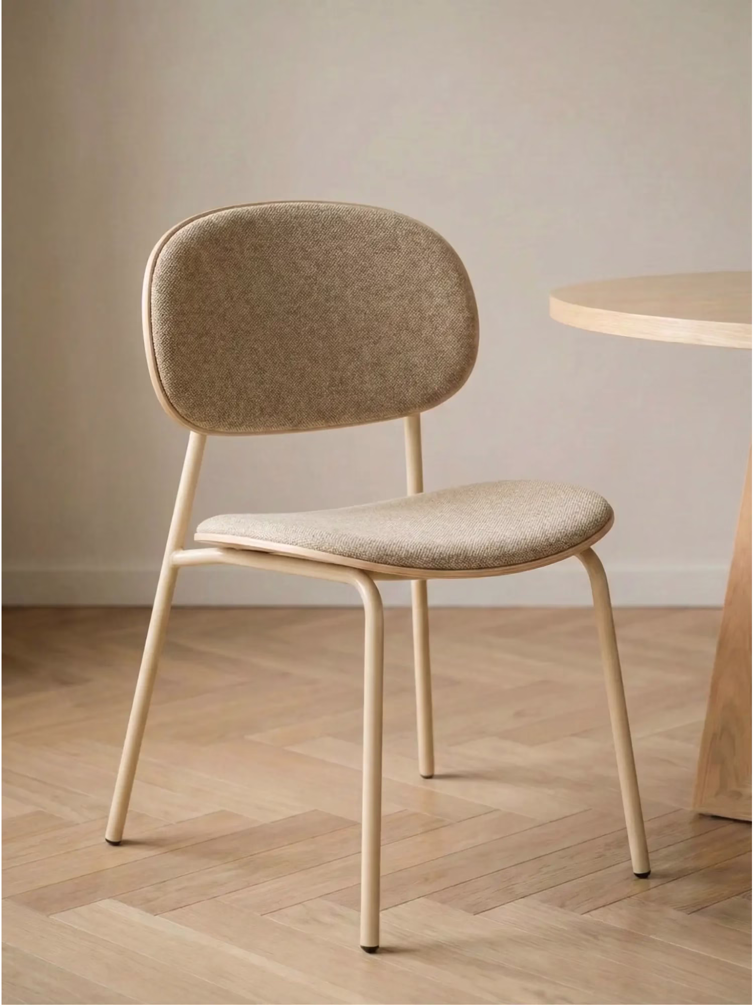 Chaise de salle à manger ergonomique et empilable - Carlotta NEST DREAM - 1