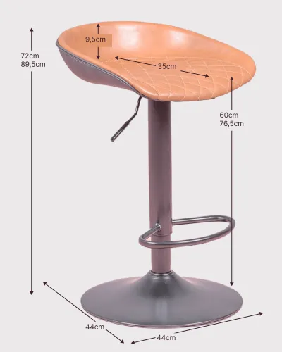 Lambert Adjustable Stool | Nest Dream | 5 years warranty