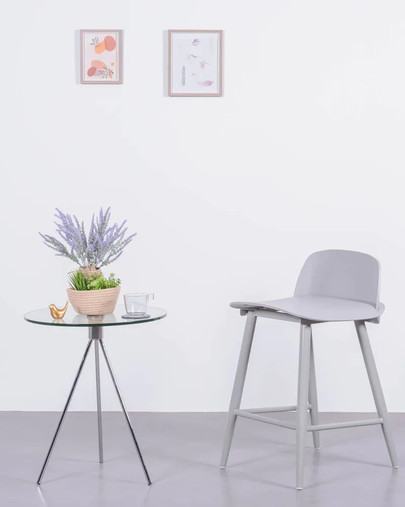 Tabouret Nordic Paris avec dossier | Magasin de meubles Nest Dream