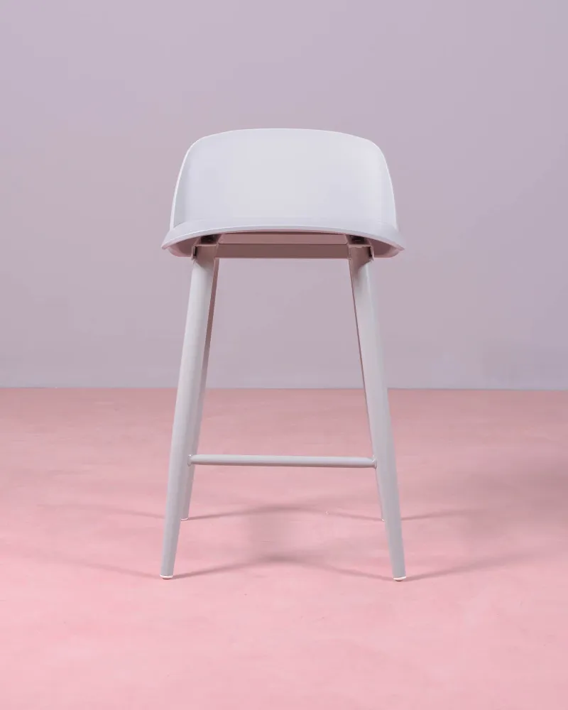 Nordic Paris stool with backrest | Nest Dream Furniture Store