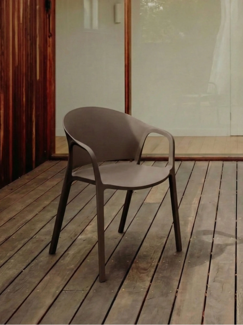 Silla de diseño con brazos apto para exterior - Alpstone NEST DREAM - 16