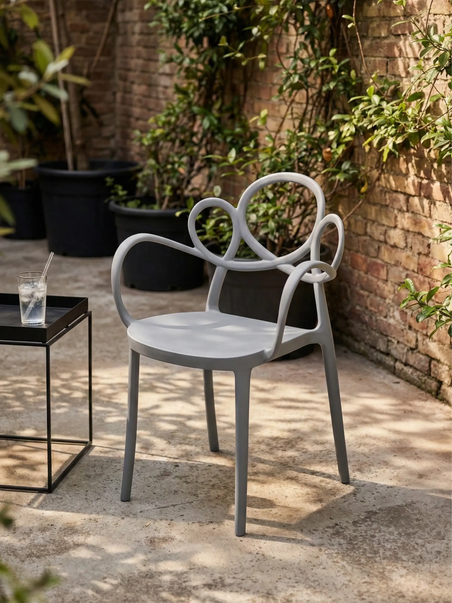Designová židle s područkami vhodná pro venkovní použití - Dream NEST DREAM - 8