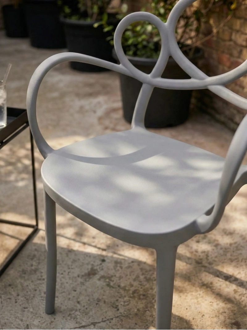 Designová židle s područkami vhodná pro venkovní použití - Dream NEST DREAM - 8