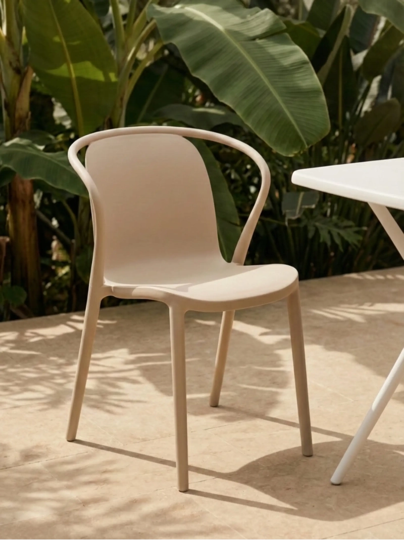 Cadeira de jantar empilhável adequada para o jardim - Pierre NEST DREAM - 44