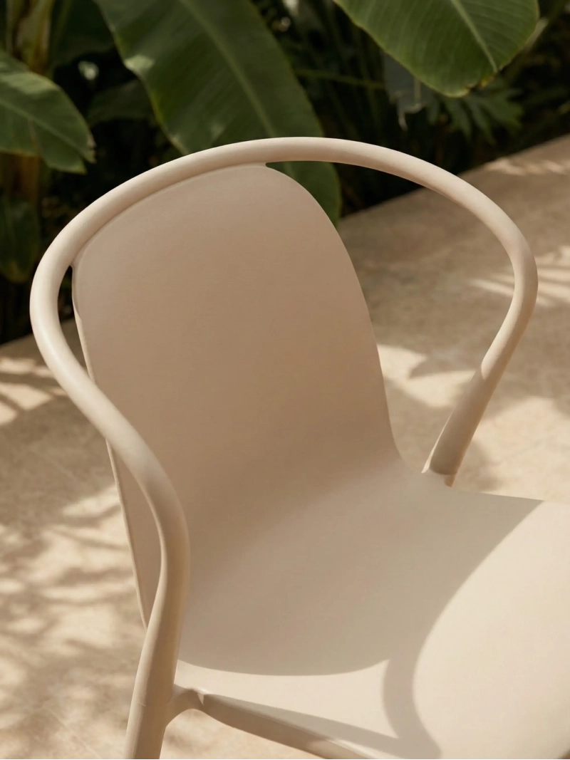 Cadeira de jantar empilhável adequada para o jardim - Pierre NEST DREAM - 44