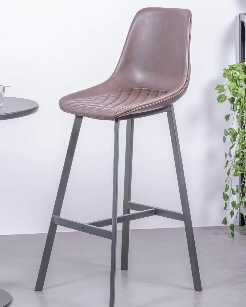 Retro industrial stool 76cm | vintage design | Free shipping