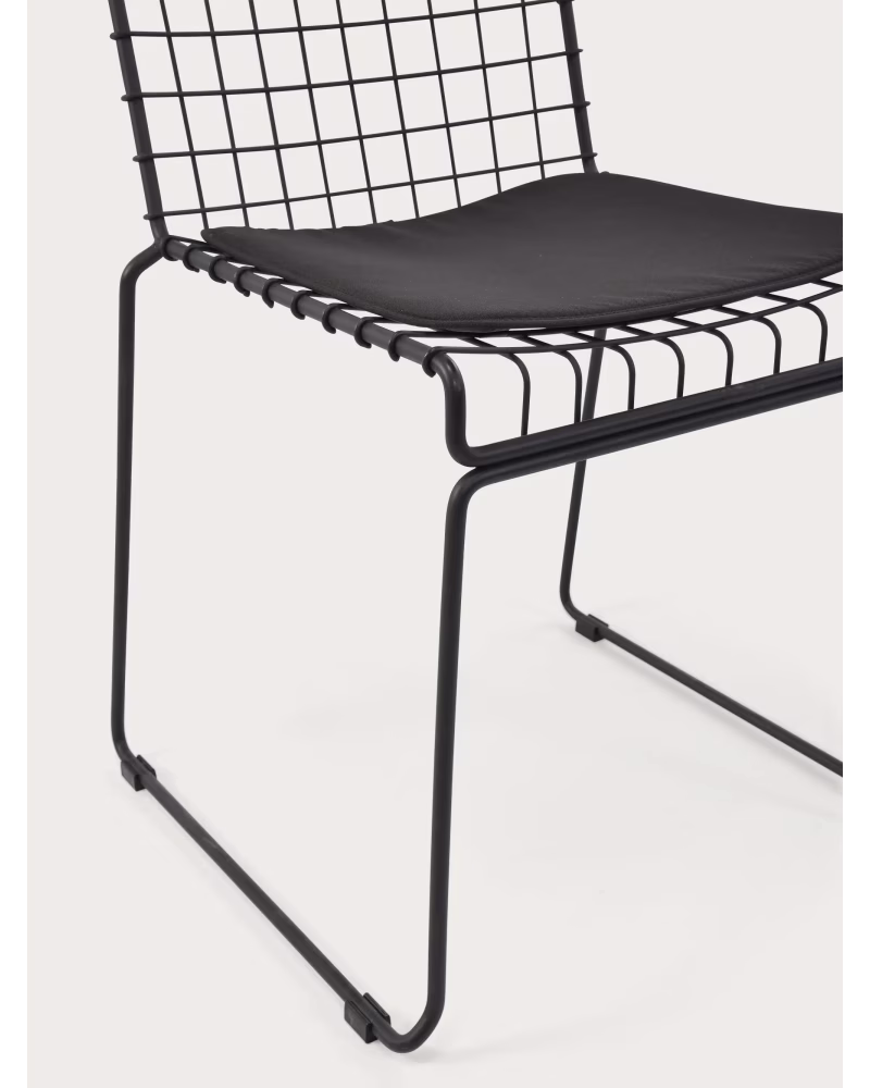 Chaise de salle à manger industrielle en acier pour l'extérieur et l'intérieur - Phuket NEST DREAM - 7