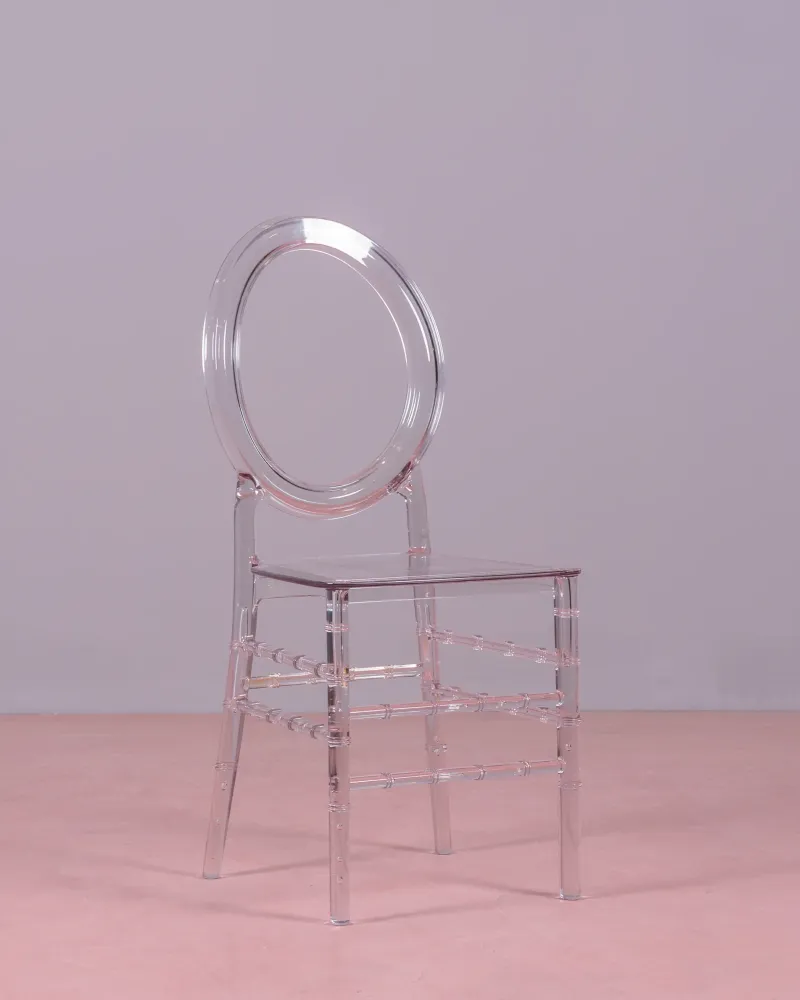 Transparent Isabelle Ghost chair- Garden chairs-Plastic chairs