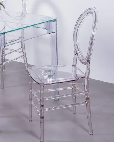 Transparent Isabelle Ghost chair- Garden chairs-Plastic chairs