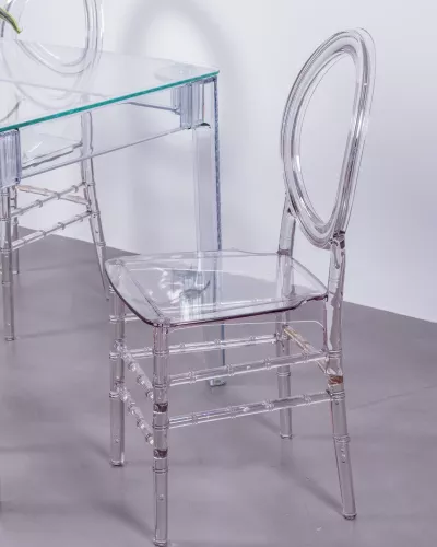 Silla Transparente Isabelle Ghost - Sillas de plástico - Mueble Design