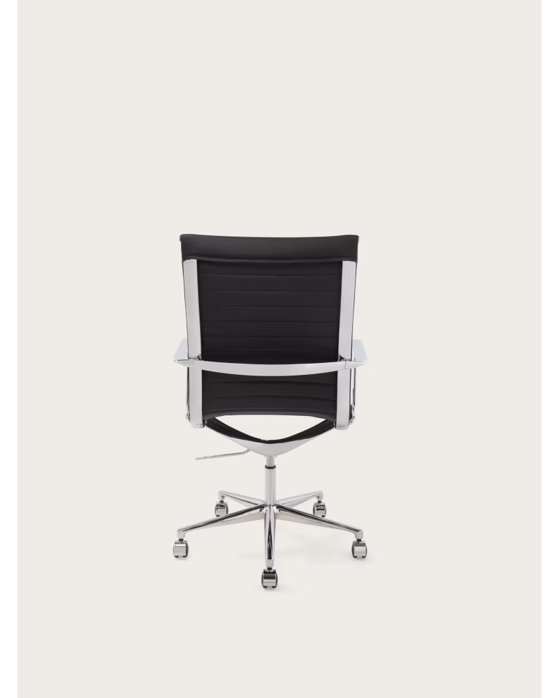 Ergonomic Executive Office Chair Premium Leather Highback - Alu NEST DREAM - 8