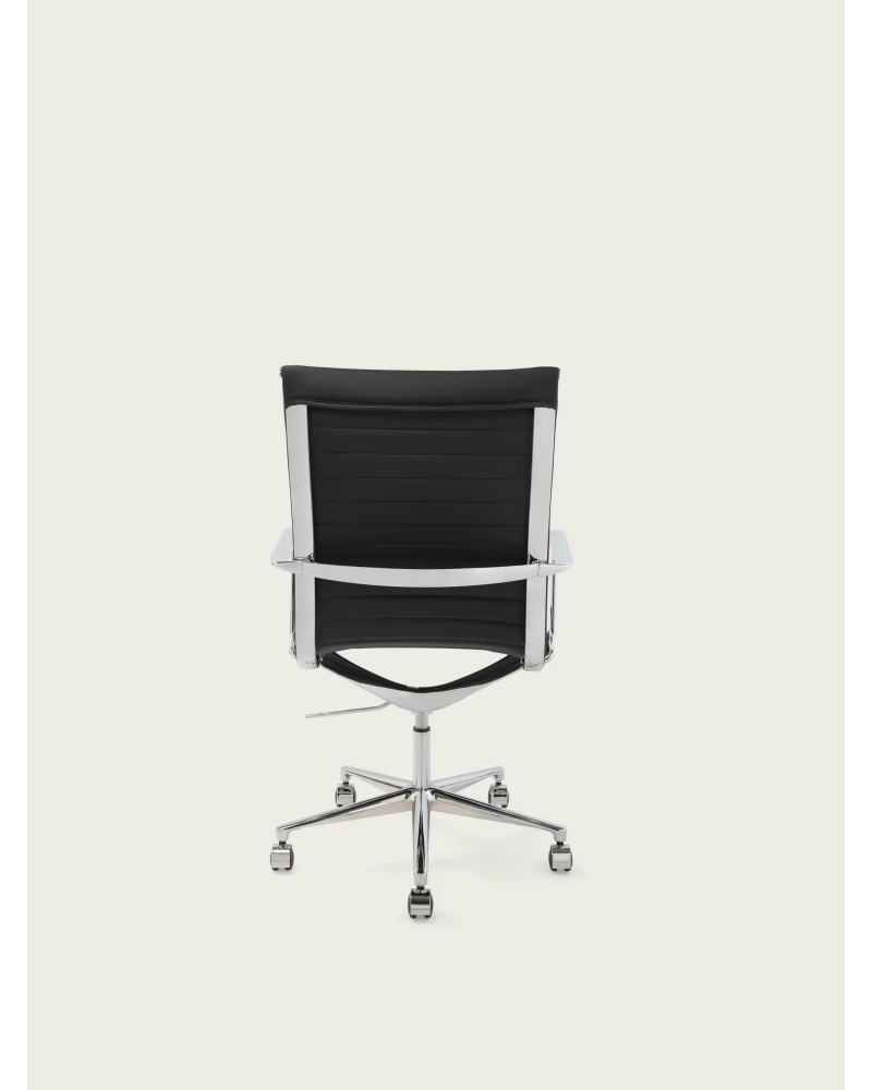 Ergonominen toimistotuoli Premium Leather Highback - Alu NEST DREAM - 8