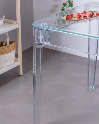 Balíček Ghost Table 120 cm a 4 židle Isabelle Ghost – doprava zdarma Nest Dream